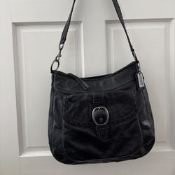 Coach XL Crossbody/shoulder Black Bag