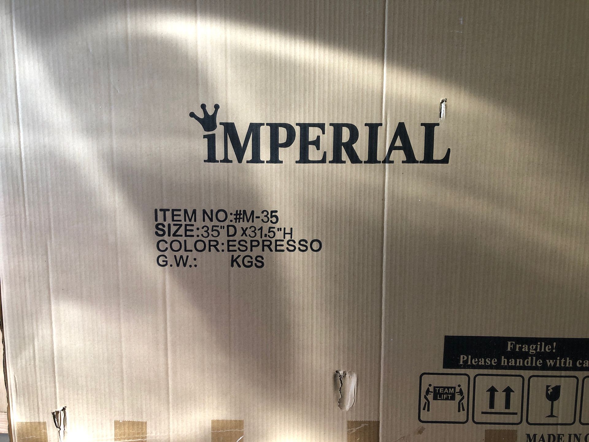 Wall mirror with frame, new in box