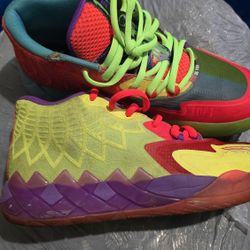 Puma MB1 Lamelo "Be You" Green Gecko Red Blast