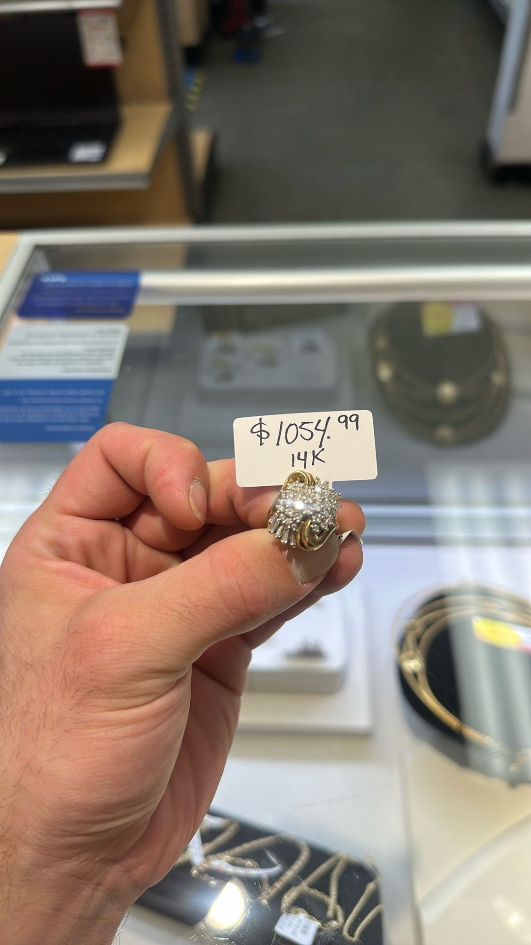 Diamond Ring 14k $1054.99