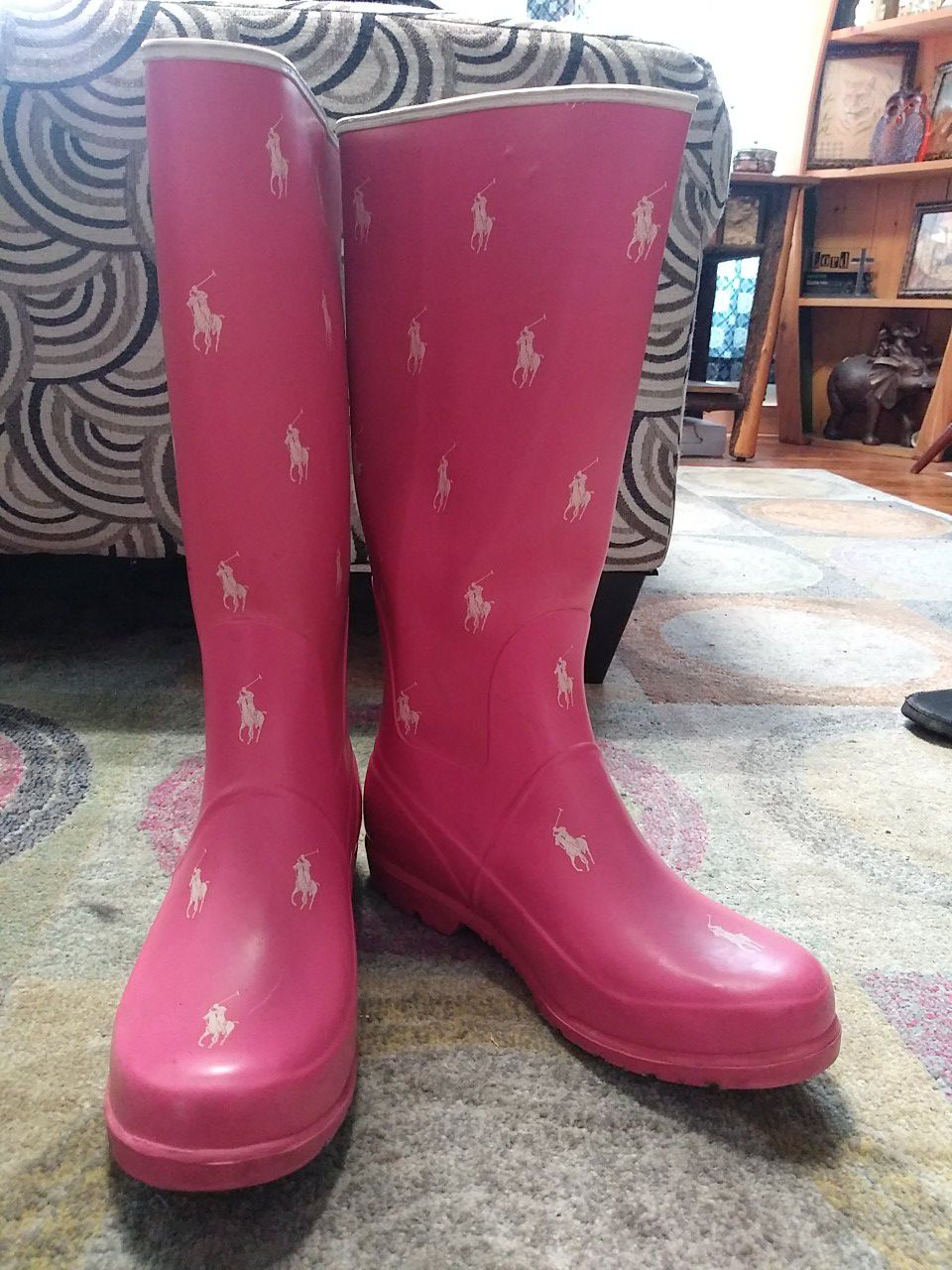 Polo rain boots