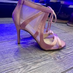  Nina Cherie Illusion Light Pink Heels S