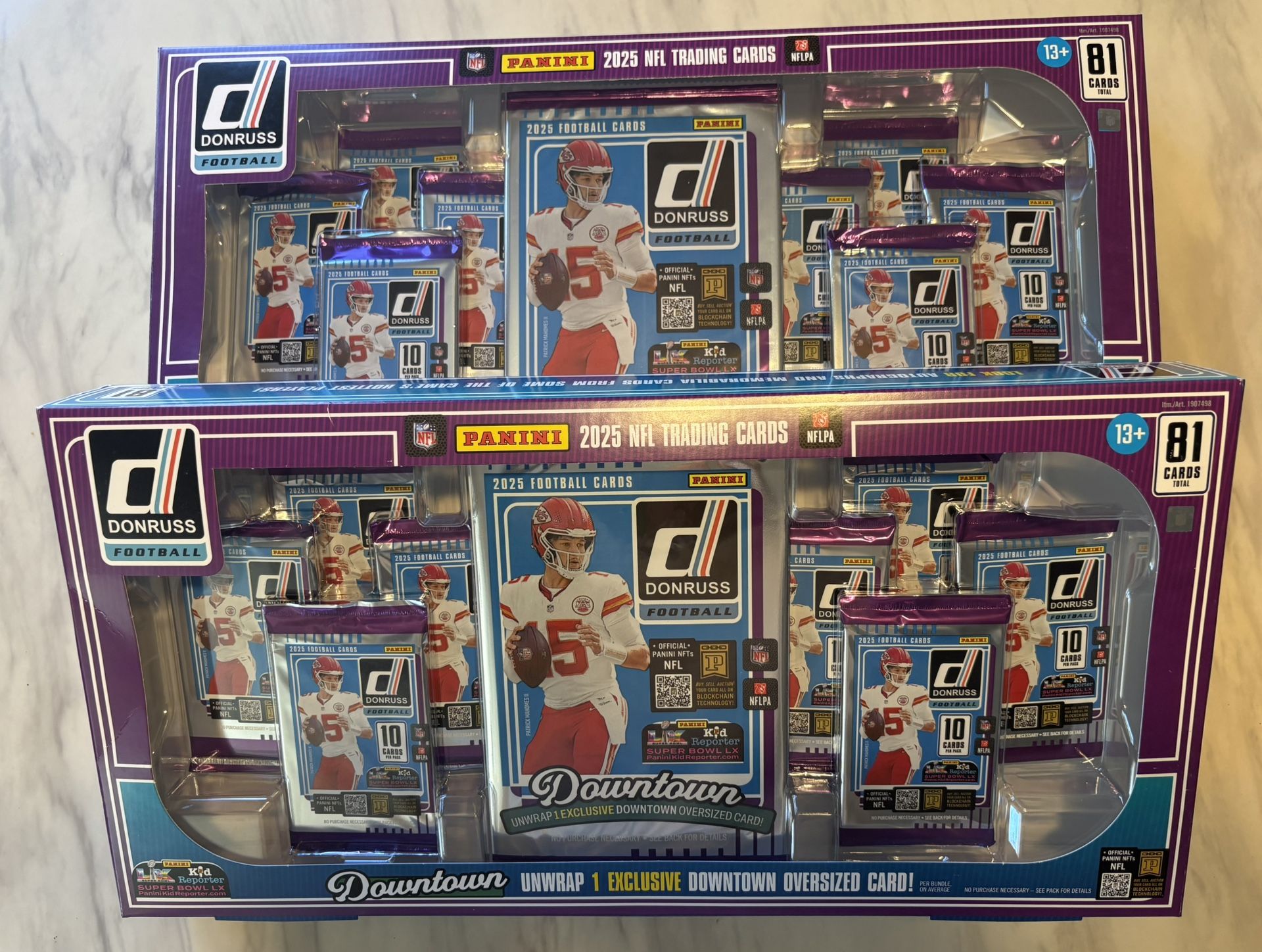2025 Panini NFL Football Bundle