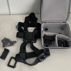 GoPro Case With Head And Chest Grip