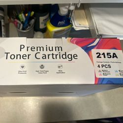 Premium Toner Cartridge 215A -4 Pcs 