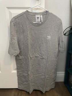 Adidas Mens Heather Gray Tee