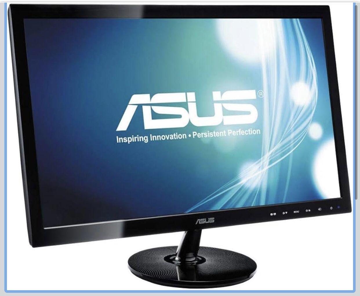 ASUS VS248H-P 24" Full HD 1920x1080 2ms HDMI DVI VGA Back-lit LED Monitor