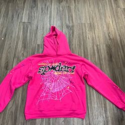 Pink Sp5der Hoodie SS1 – Rare Drop, Great Condition