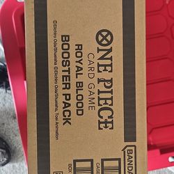 One piece OP-10 Royal Blood booster box case sealed