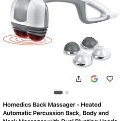 Homedics Back Massager - Heated