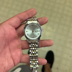 Olevs Two Tone Silver And Gold Accent Watch 