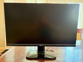 27" Acer 1080p Monitor + Desk Mount Arm Bundle