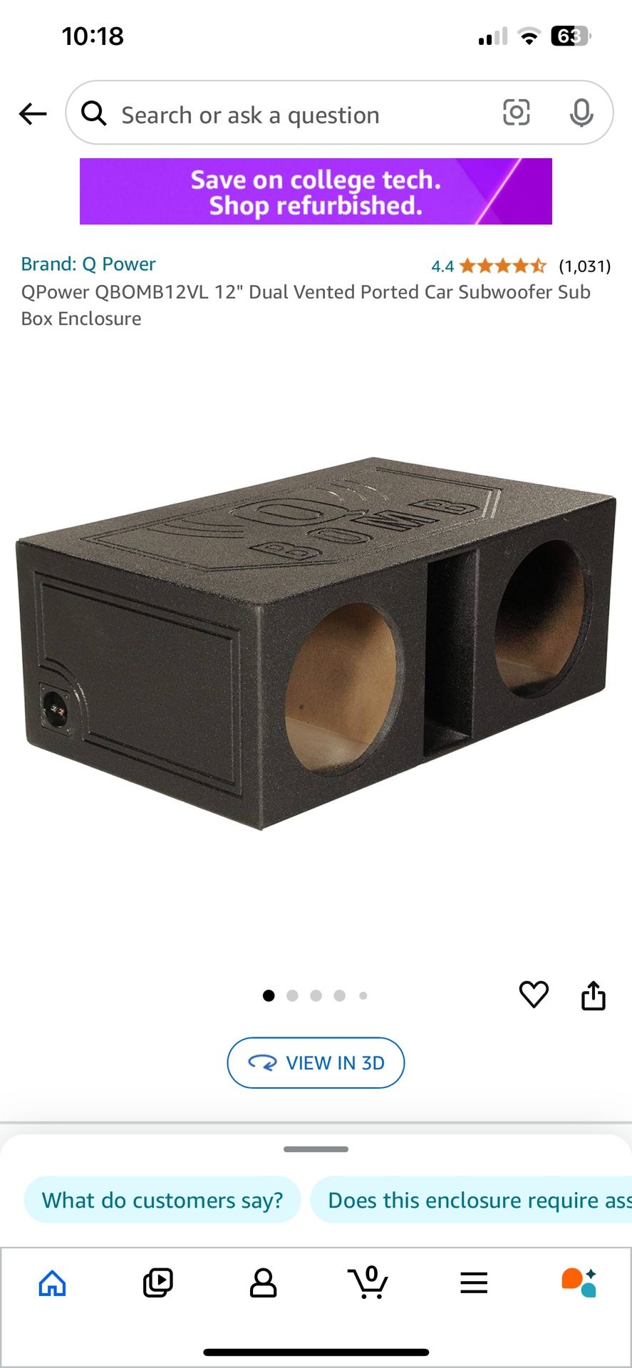 12” Box