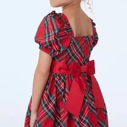Janie and Jack The Tartan Holiday Dress Size 3