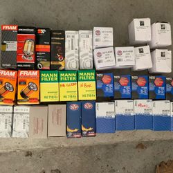 Free Assorted Oil Filters