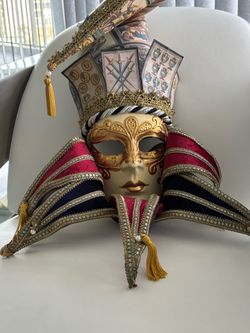 Handcrafted Masks Purchased in Venice, Italy