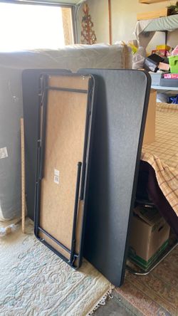 48x20” folding tables. Set of 2 for $30