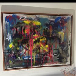 Abstract Wall Painting 