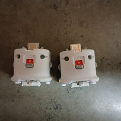 Lot of 2 Motion Plus Adapters for Nintendo Wii in Good Condition, Tested Working