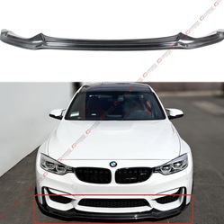 14-19 BMW M3 / M4 V Style Front Bumper Lip