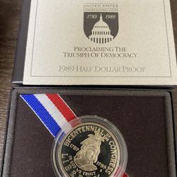 1989 Half Dollar Proof