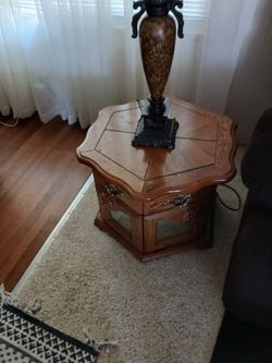 Tables and lamps