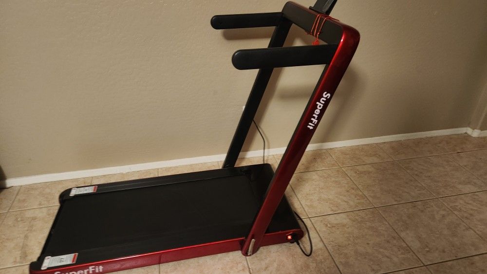 SuperFit Red Treadmill Great Condition