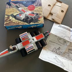 1978 Battlestar Galactica Colonial Scarab Ship box pilot instructions Non-firing