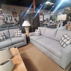 2pc Sofa And Loveseat