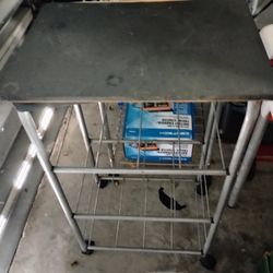 Rolling  Microwave/Multipurpose Cart  Table 
