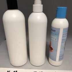 White New Bottles With Lids 3 Dz. For $36. 