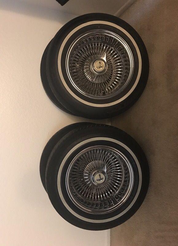 Dayton wire wheels Pre stamp 225A 100 spoke 14X7