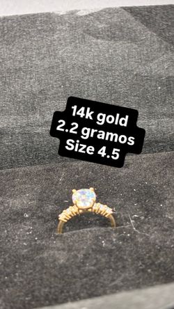 14k gold diamond ring