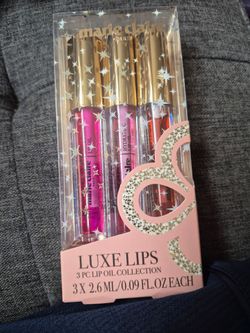 Marie Claire Luxe Lips 3-Piece Lip Oil Set