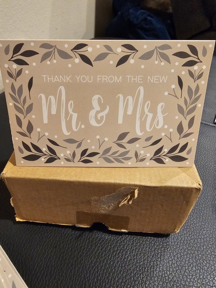 Wedding Thank You Cards (43 Pack)