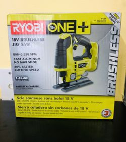Brand New Ryobi P524 18V Brushless Jig Saw [tool only]
