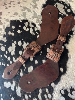 Men’s spur straps cowboy western wear