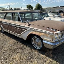 1963 FORD Country Squire Galaxie Surf Wagon RUNS Great Patina 