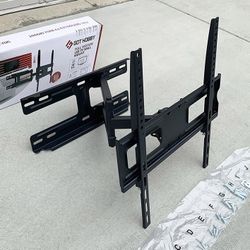 (NEW) $25 Full Motion 32-55” TV Wall Mount Swivel Tilt VESA 400x400mm, Max Load 99 Lbs