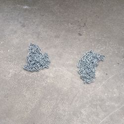 2 P.C.S. Galvanized Chain 18 Feet Each Pc. 