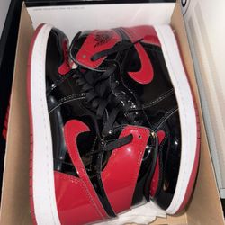 Jordan 1 high patent bred 
