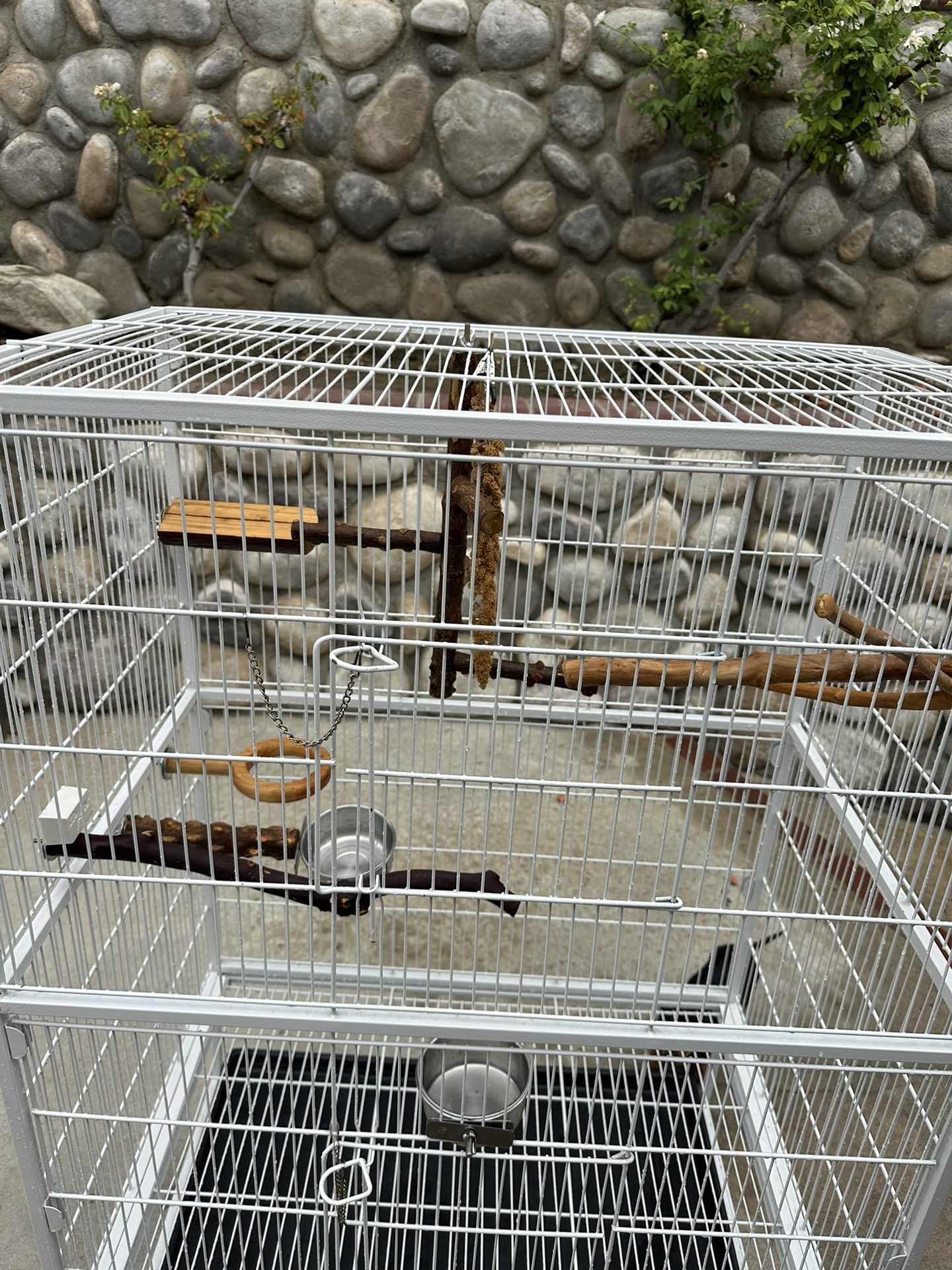 Large Bird Cage Used Perfect Conditions Only Available For Pick Up In Rancho Cucamonga Price Firm Thanks