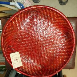 Red Basket  Christmas 