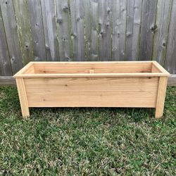 Cedar Planter Box Handmade