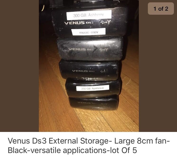 Venus ds3 external storage