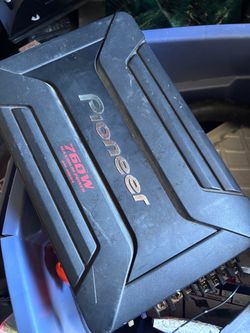 Pioneer amp 4 channel750w