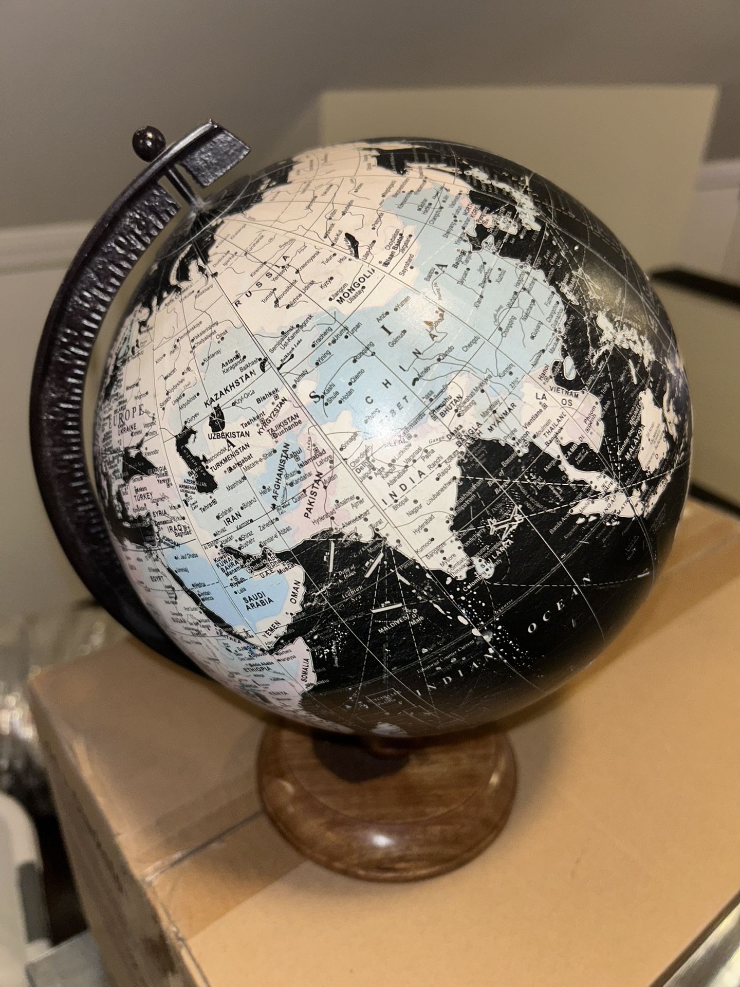 Small Globe Decor, Pottery, Barn