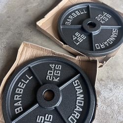 NEW 45 Lbs Olympic Weight