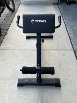 Roman Chair Back Hyperextension Titan