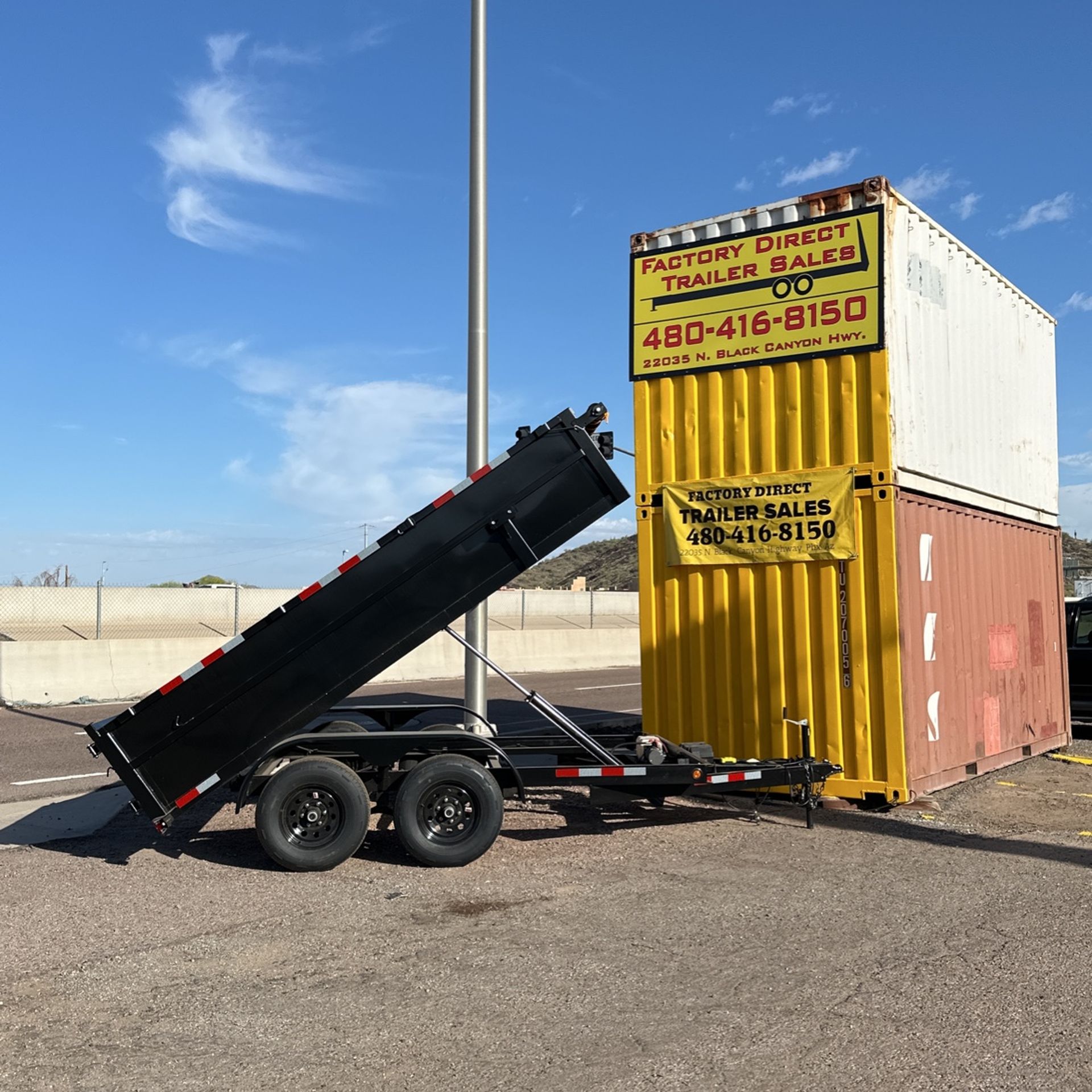 Brand New Dump Trailers Starting At $5400